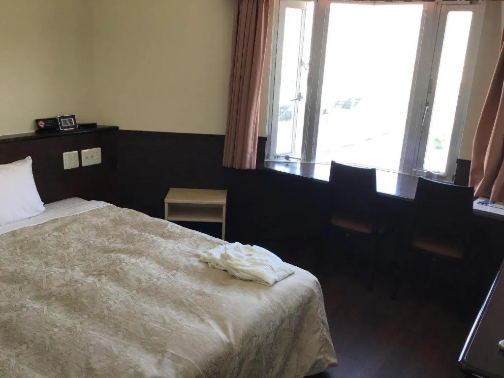 Bed in Hotel Gran View Okinawa