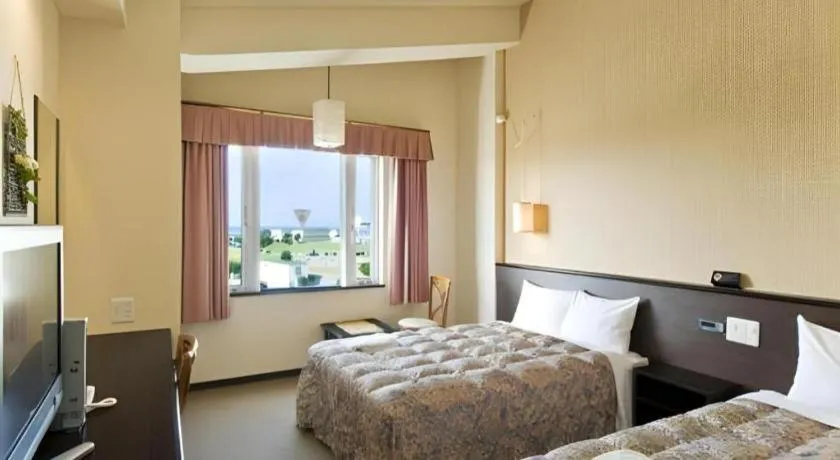 Bed in Hotel Gran View Okinawa