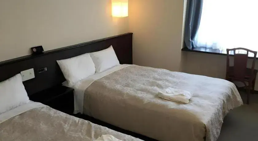 Bed in Hotel Gran View Okinawa Bed in Hotel Gran View Okinawa