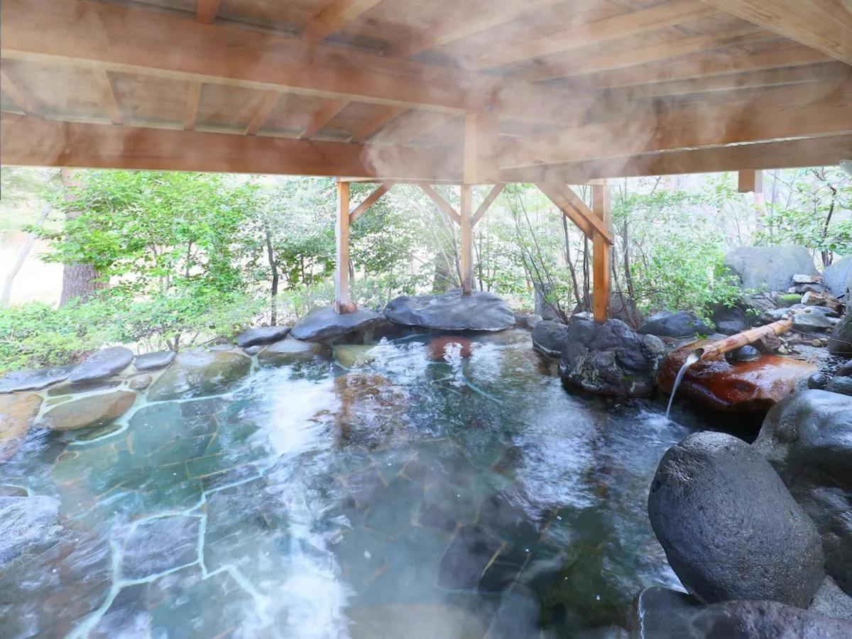 Hot Spring Bath in Kinugawa Onsen Hana no Yado Matsuya