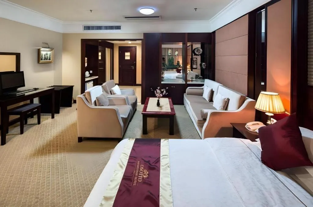 Bed in Osotto Recreation Hotel Baiyun