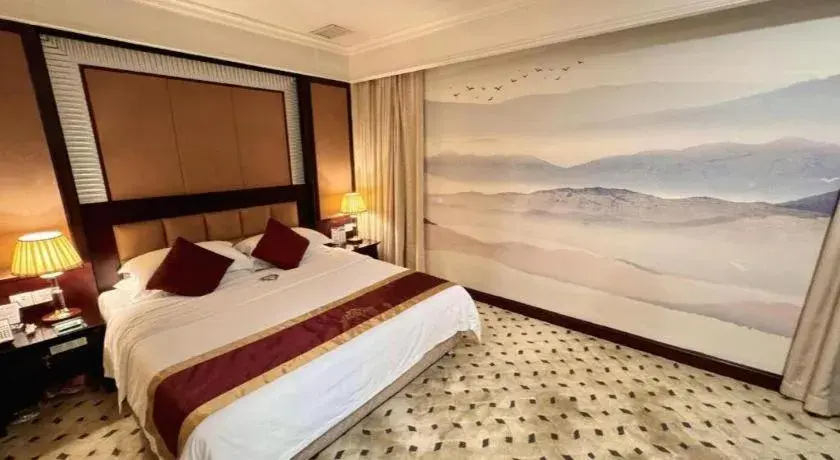 Bed in Osotto Recreation Hotel Baiyun Bed in Osotto Recreation Hotel Baiyun