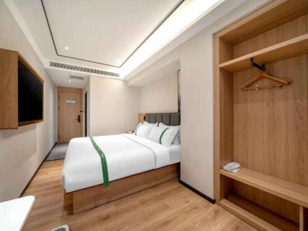 Bed in GreenTree Inn Harbin Central Avenue