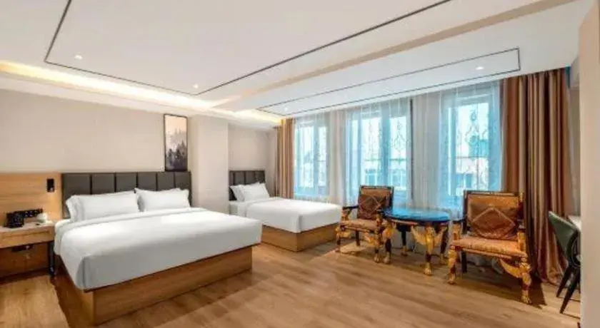 Bed in GreenTree Inn Harbin Central Avenue Bed in GreenTree Inn Harbin Central Avenue