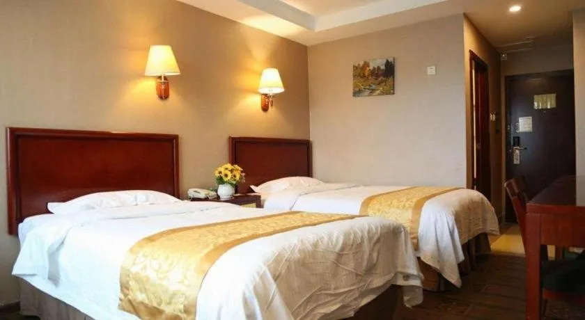 Bed in GreenTree Inn Harbin Central Avenue