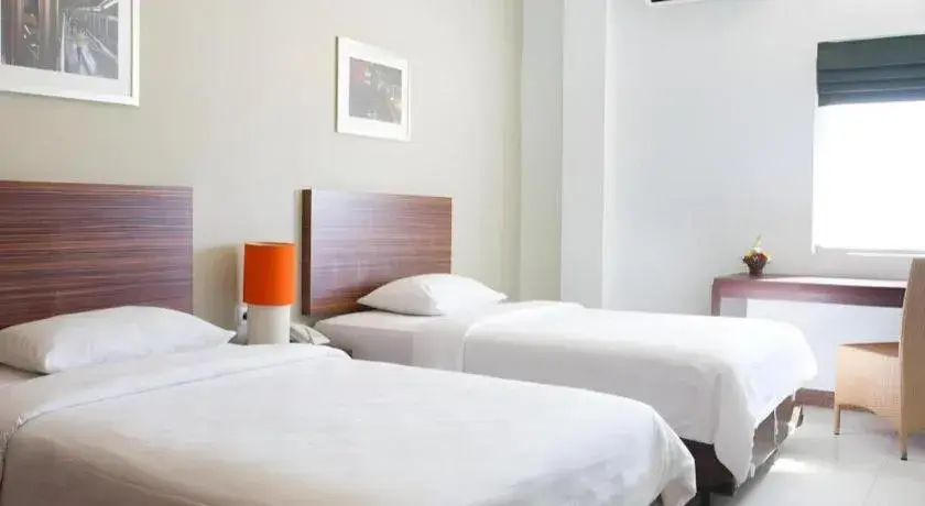 Bed in The Studio Inn Nusa Dua Bed in The Studio Inn Nusa Dua