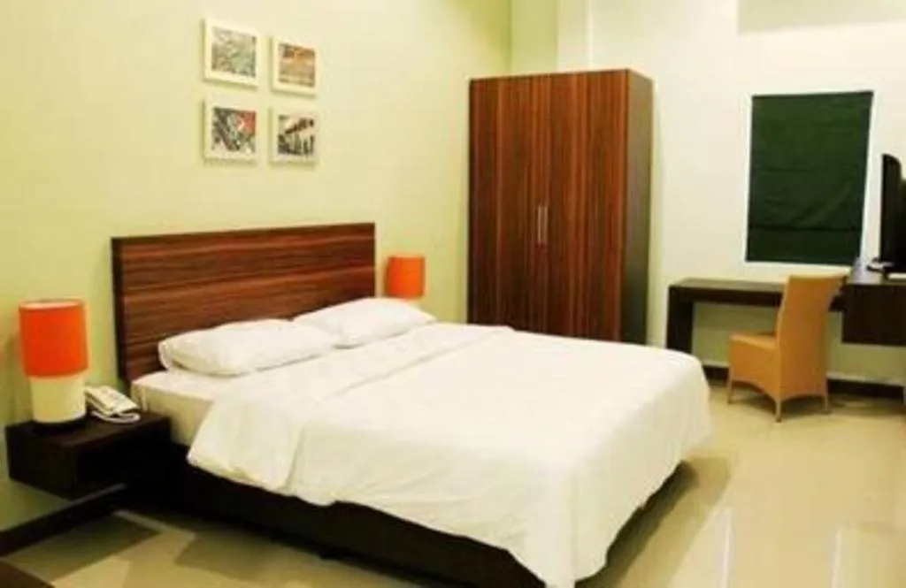 Bed in The Studio Inn Nusa Dua