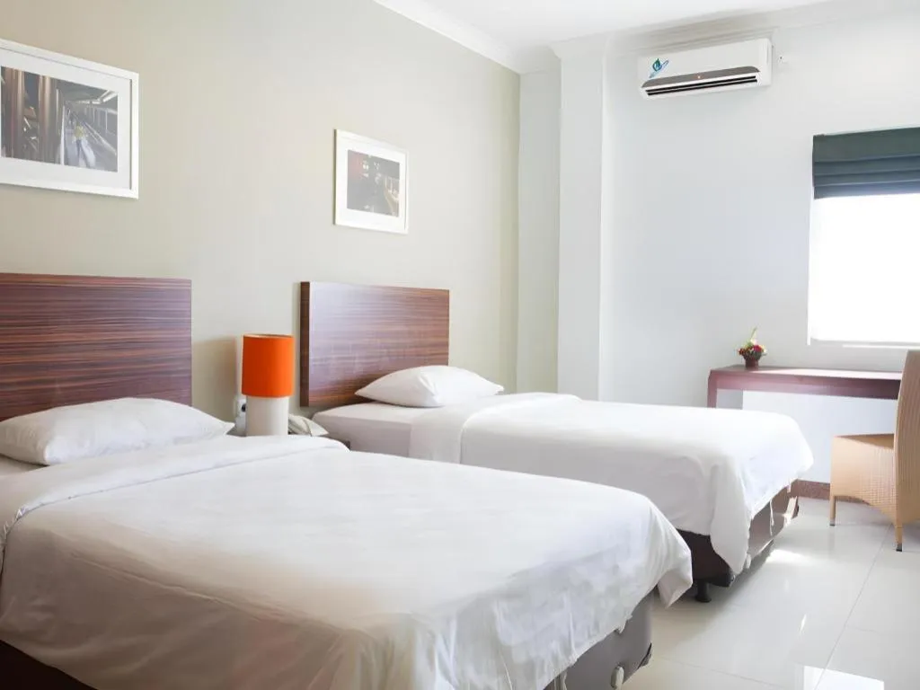 Bed in The Studio Inn Nusa Dua