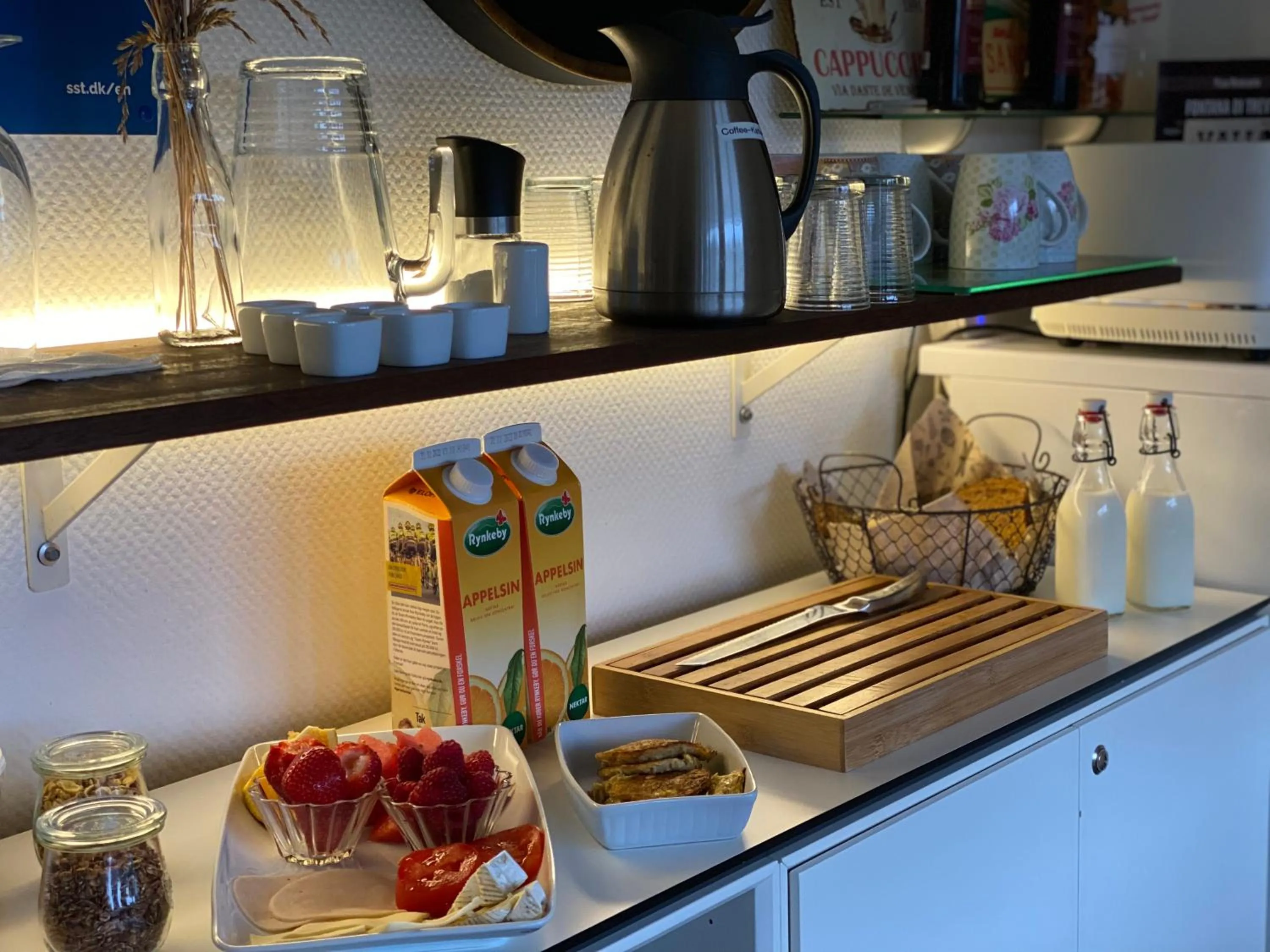 Breakfast in Piccobello Bed & Breakfast Valløby Køge