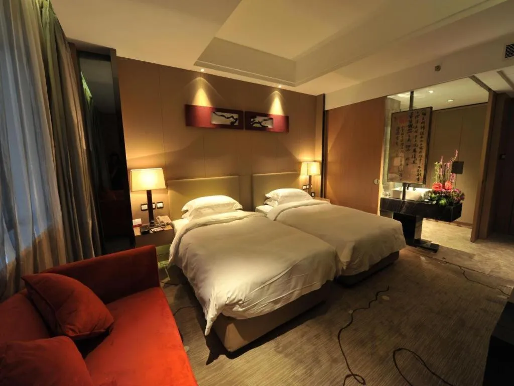 Bed in Ramada by Wyndham Xi'an Bell Tower