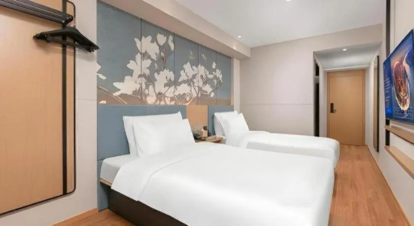 Bed in Magnotel Classic Shenyang General Hospital of Northern Theater Command