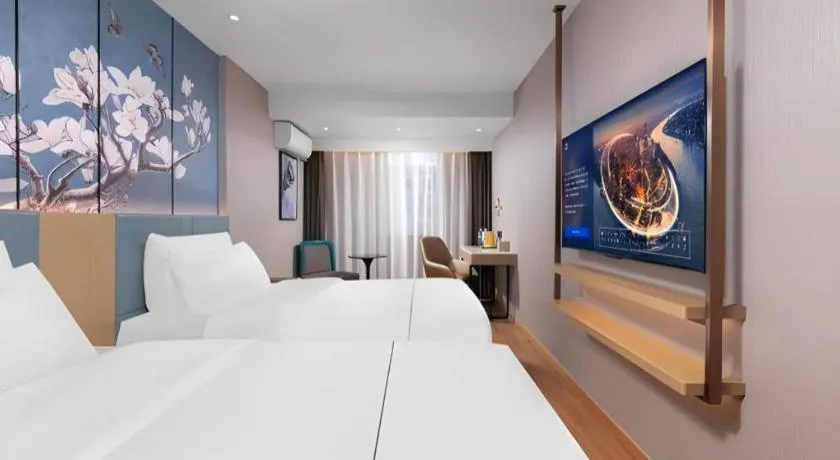 Bed in Magnotel Classic Shenyang General Hospital of Northern Theater Command