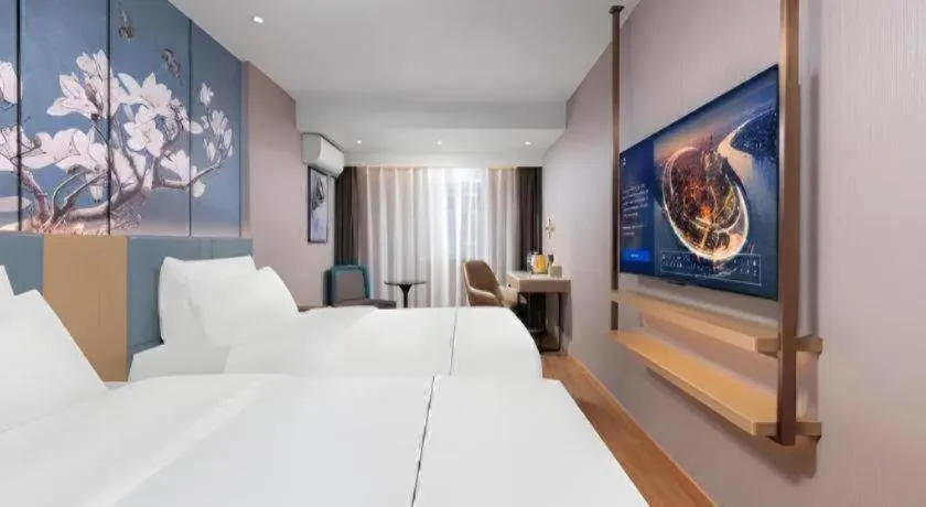 Bed in Magnotel Classic Shenyang General Hospital of Northern Theater Command