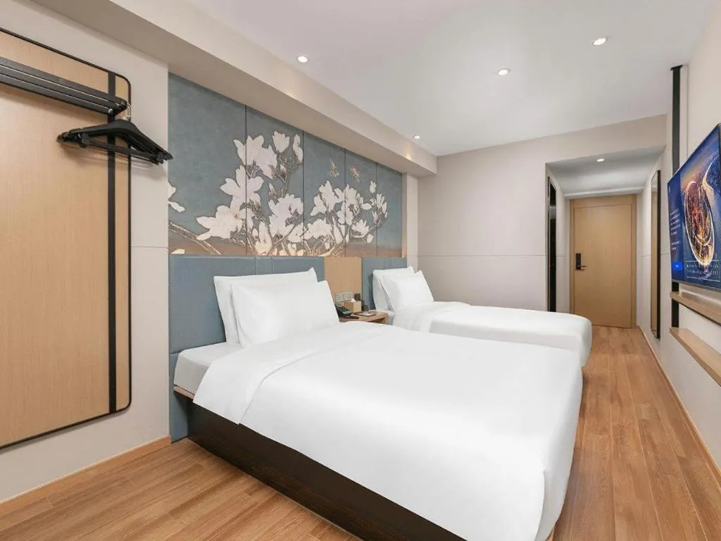 Bed in Magnotel Classic Shenyang General Hospital of Northern Theater Command