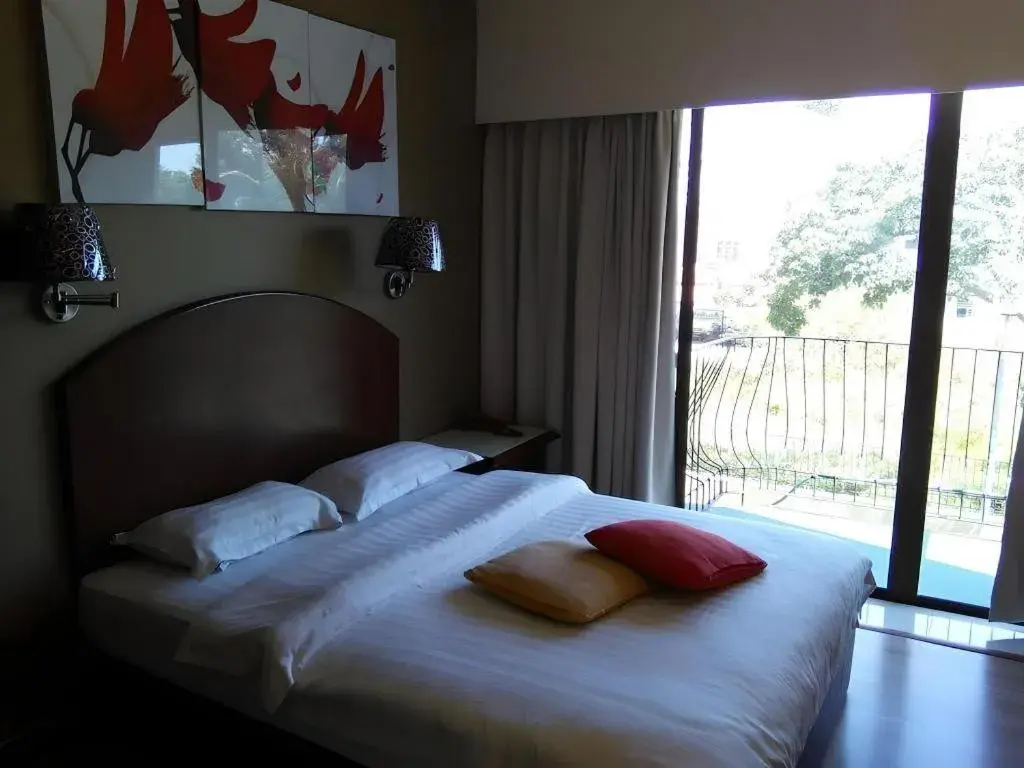 Bed in Casuarina Hotel Bed in Casuarina Hotel