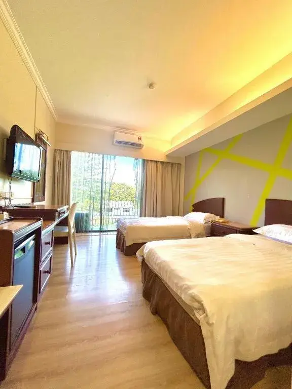 Bed in Casuarina Hotel Bed in Casuarina Hotel