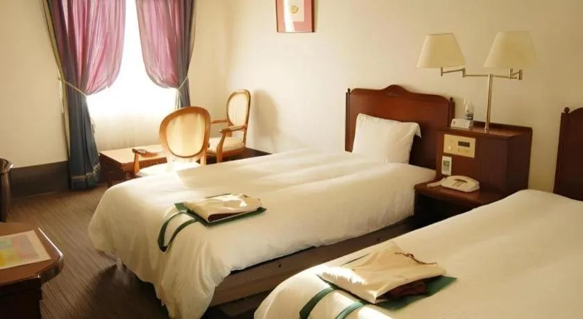 Bed in Hotel Lorelei