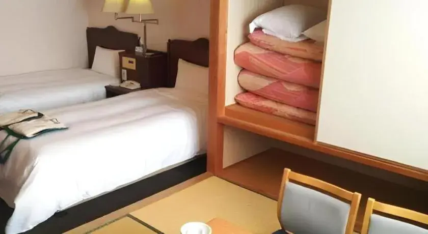 Bed in Hotel Lorelei Bed in Hotel Lorelei