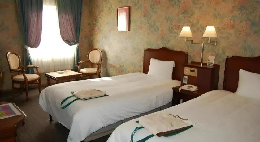 Bed in Hotel Lorelei Bed in Hotel Lorelei