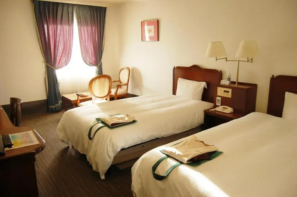 Bed in Hotel Lorelei Bed in Hotel Lorelei