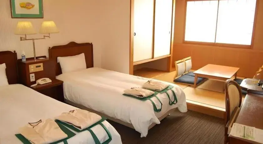 Bed in Hotel Lorelei Bed in Hotel Lorelei