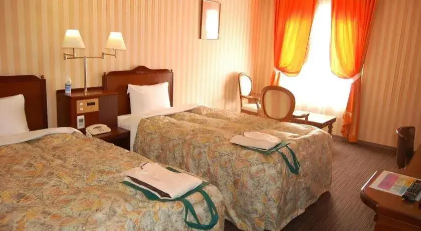 Bed in Hotel Lorelei Bed in Hotel Lorelei