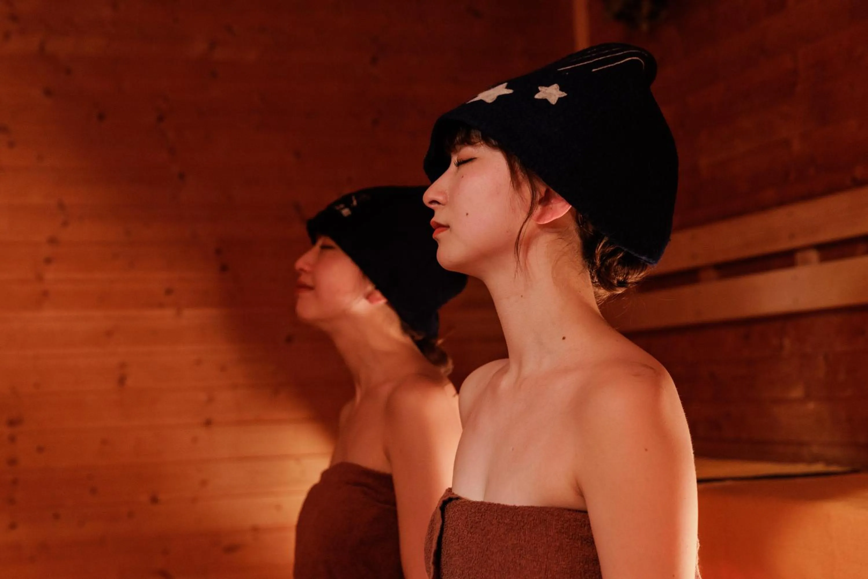 Sauna in Ashibetsu Onsen Starlight Hotel