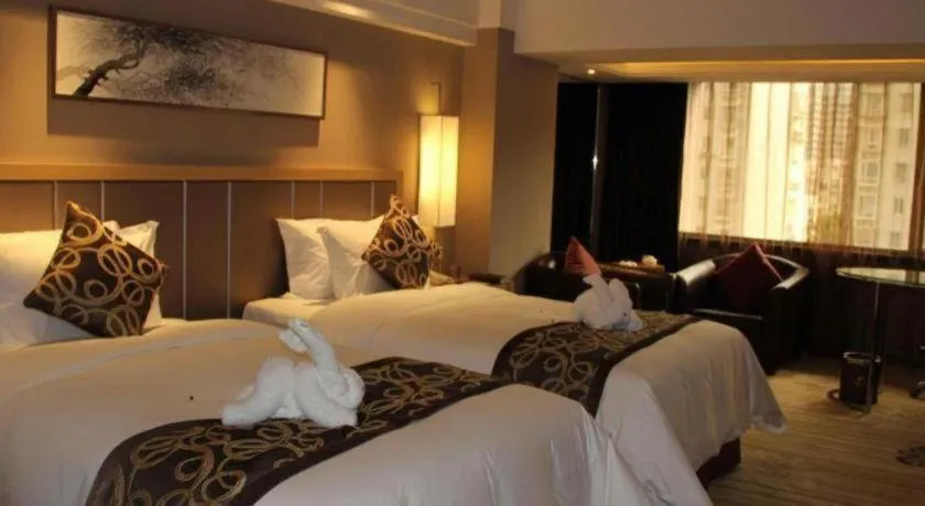 Bed in Xiamen Jin Rui Jia Tai Hotel