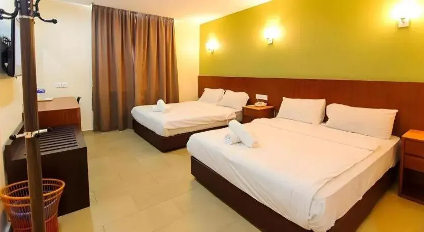 Bed in LKS Hotel Bed in LKS Hotel