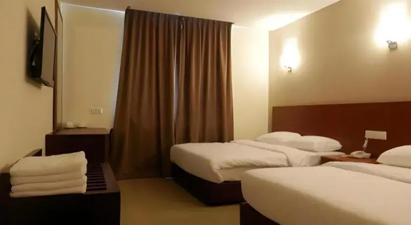 Bed in LKS Hotel Bed in LKS Hotel