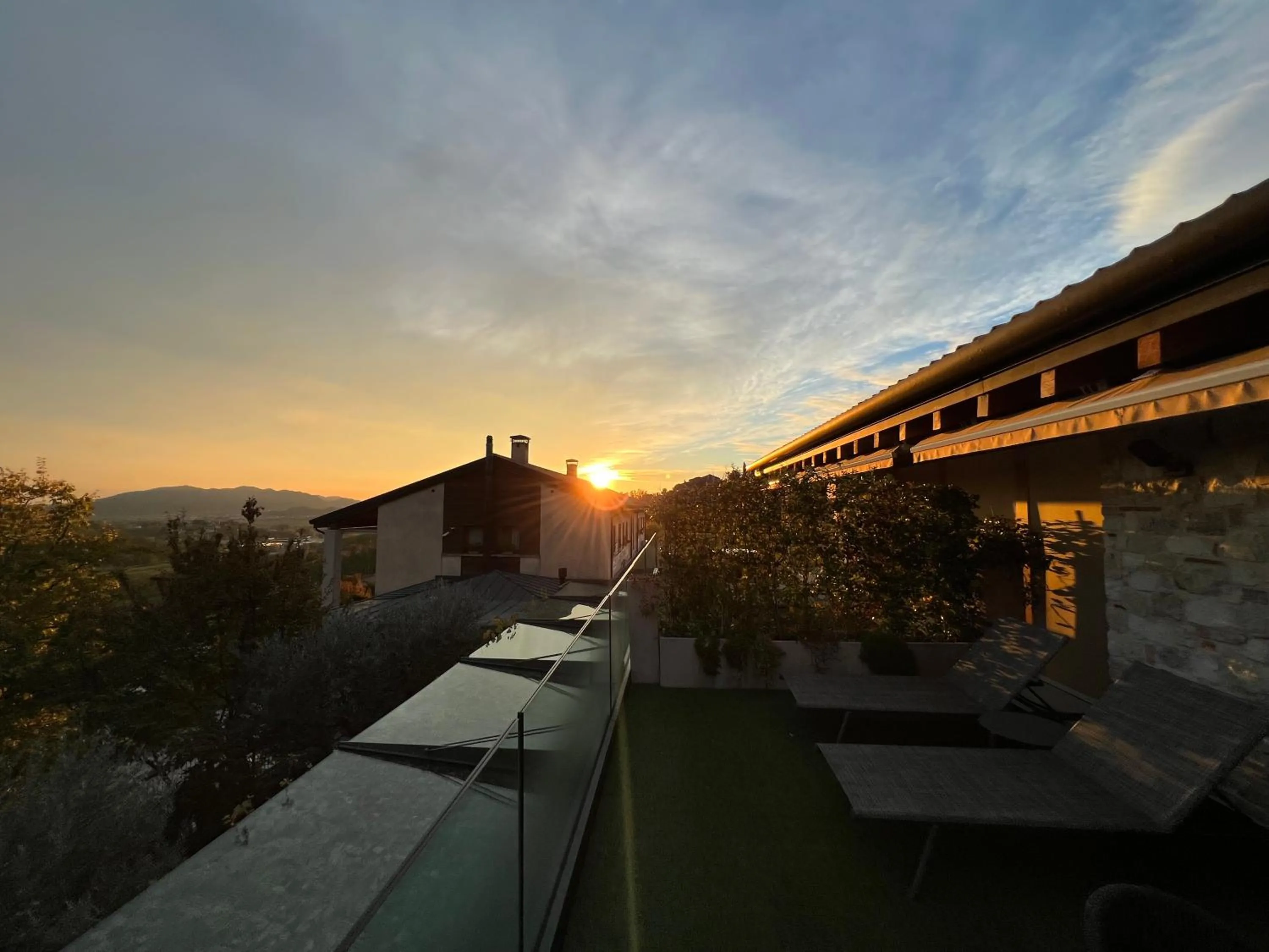 Balcony/Terrace in Agriturismo Vedova