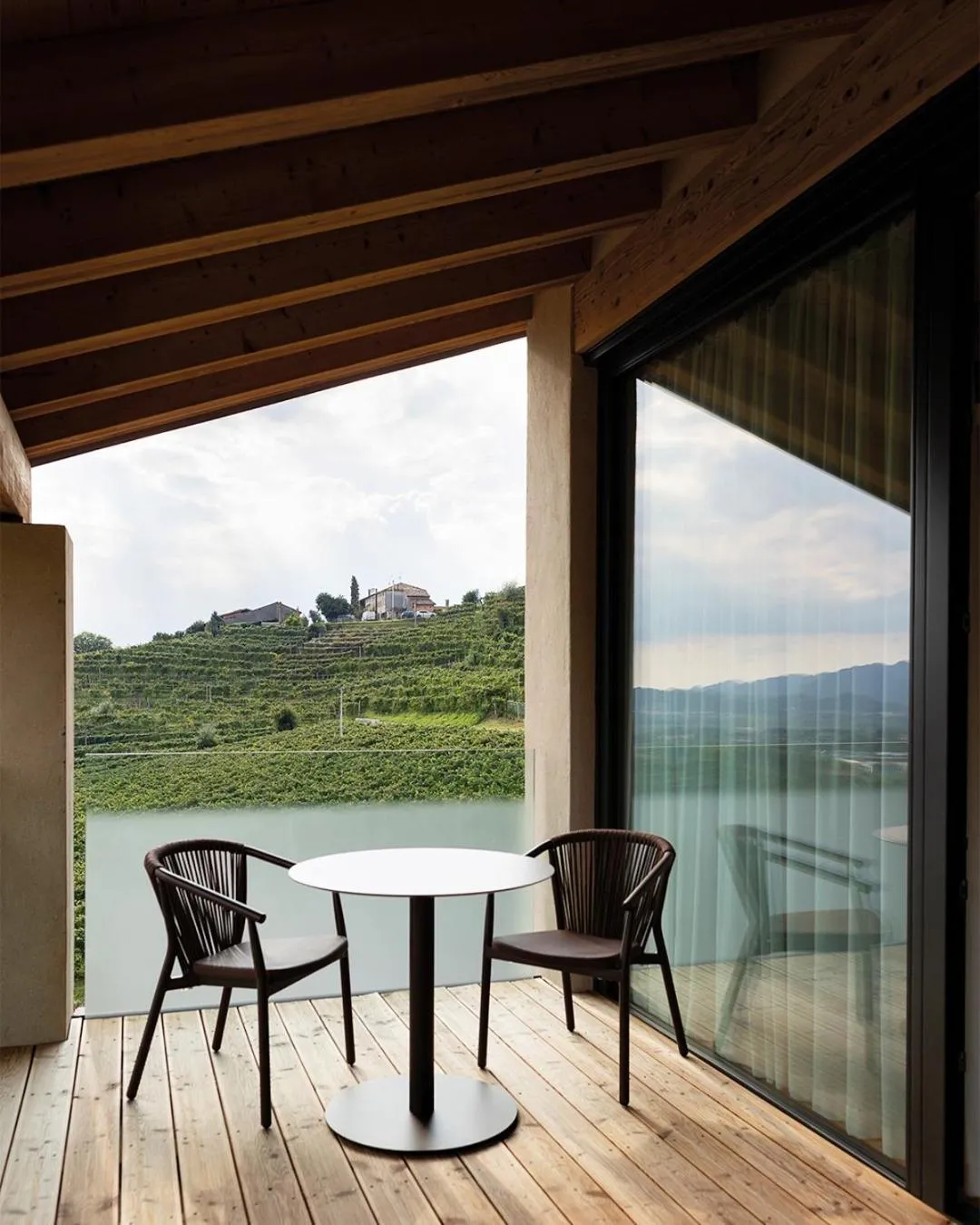 Balcony/Terrace in Agriturismo Vedova