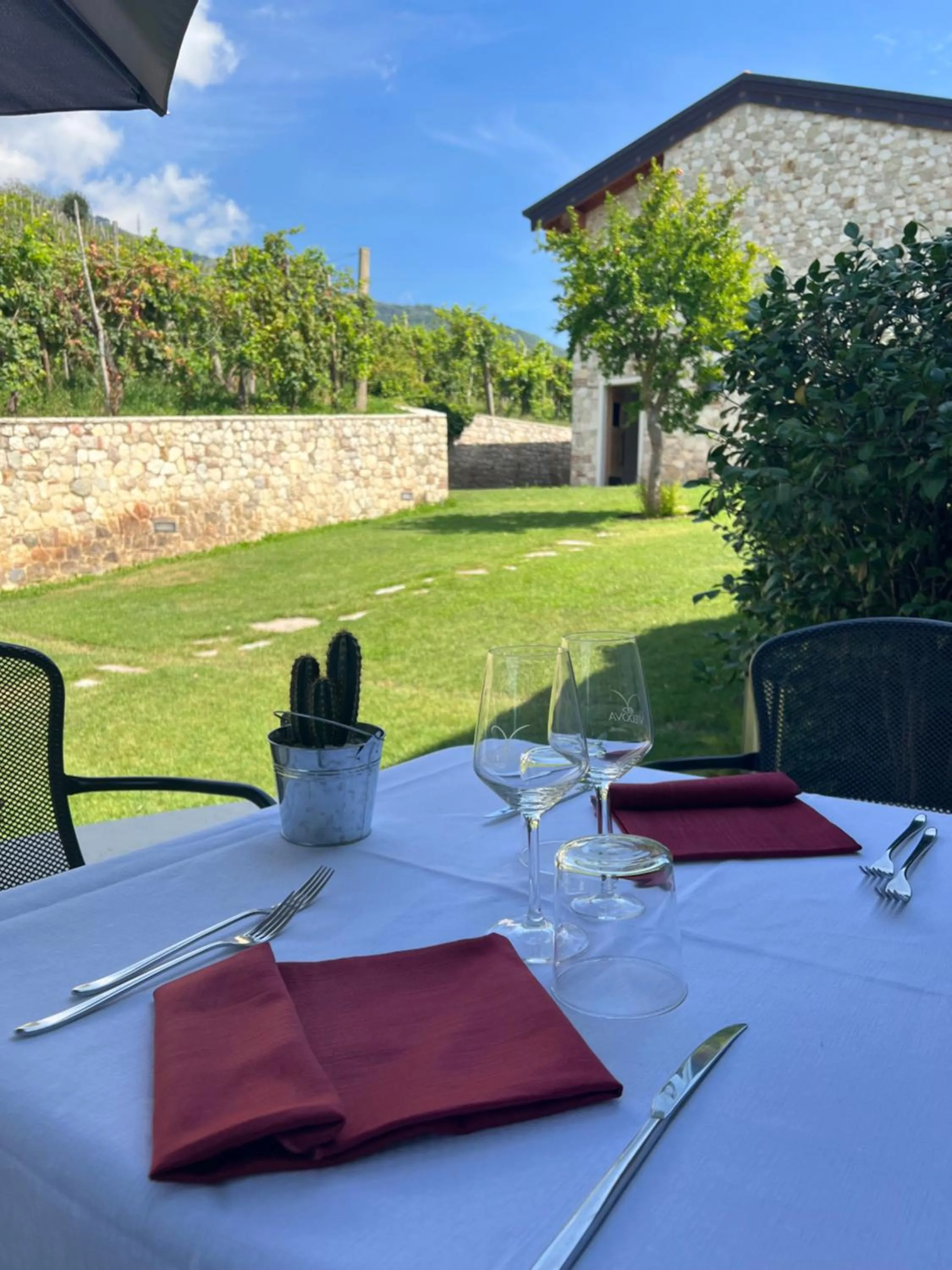 Garden in Agriturismo Vedova