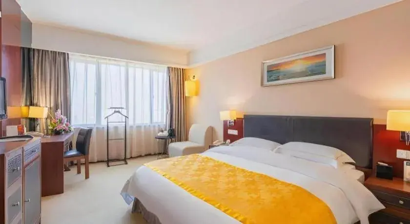 Bed in Shantou Golden Gulf Hotel Bed in Shantou Golden Gulf Hotel