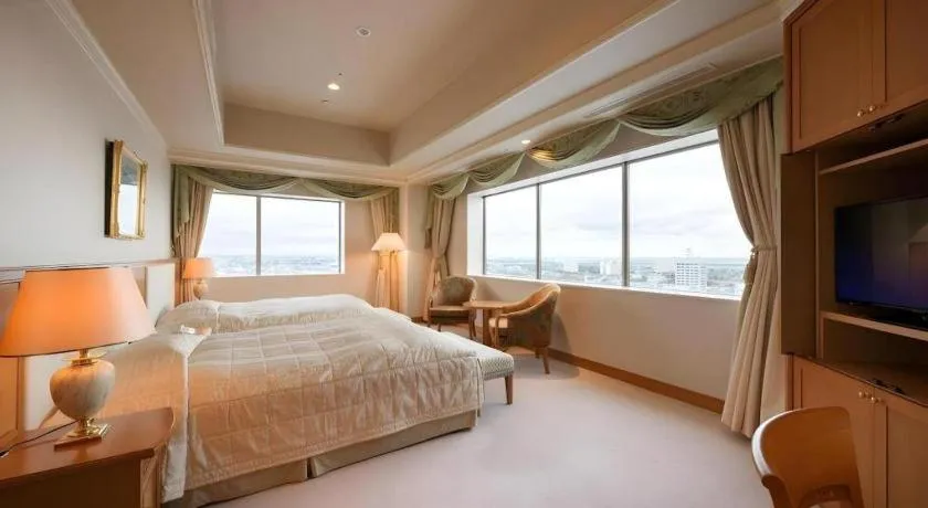 Bed in Grand Hotel New Oji