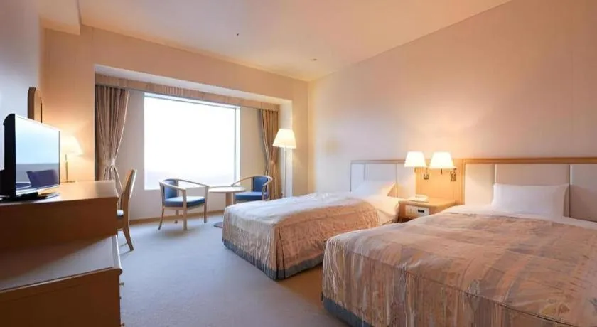 Bed in Grand Hotel New Oji