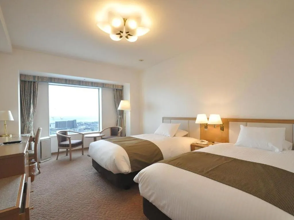 Bed in Grand Hotel New Oji