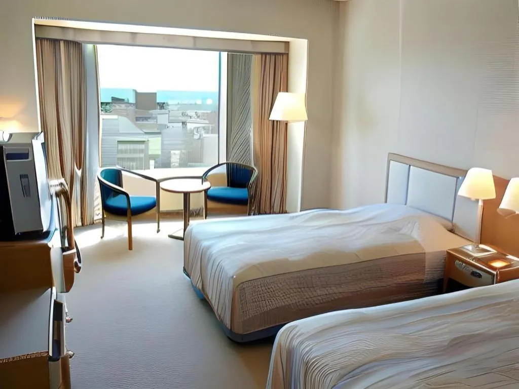 Bed in Grand Hotel New Oji