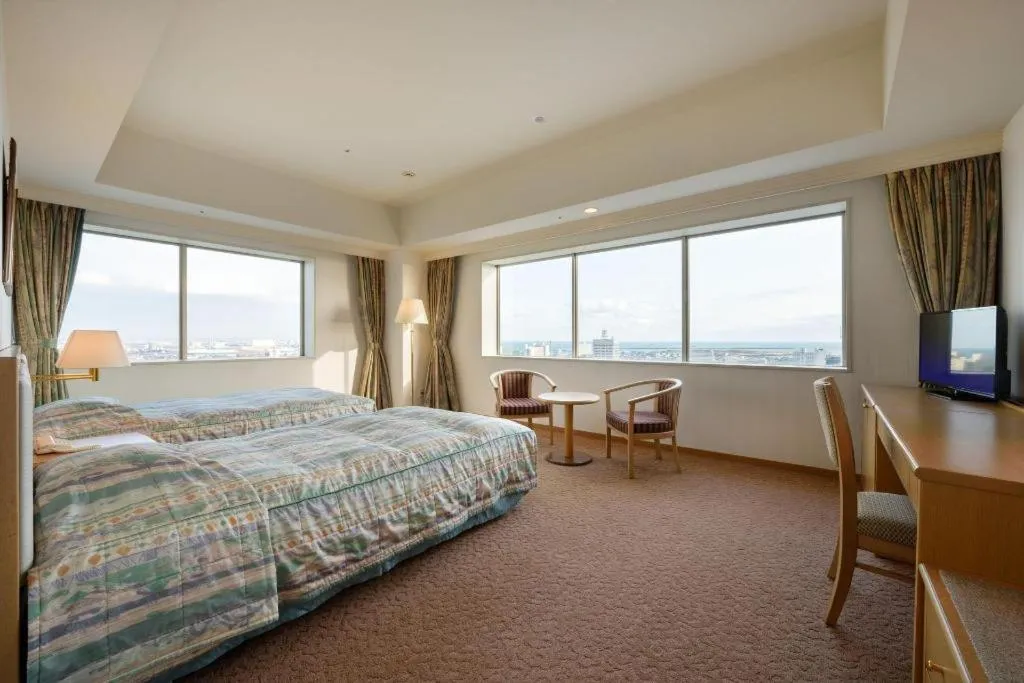Bed in Grand Hotel New Oji