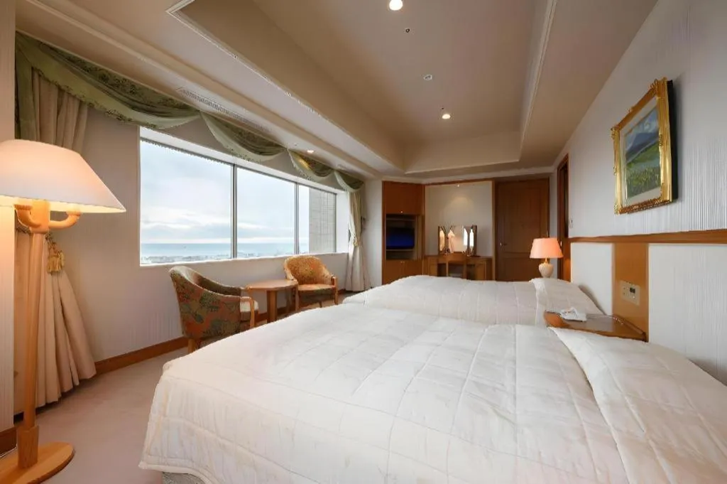 Bed in Grand Hotel New Oji