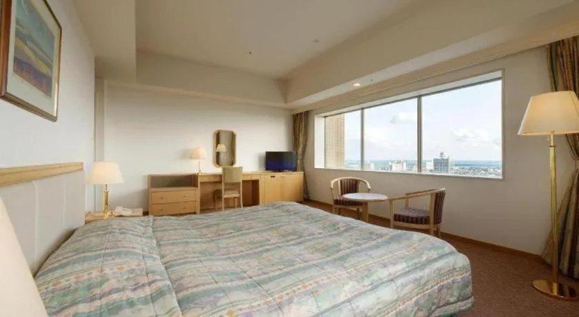 Bed in Grand Hotel New Oji