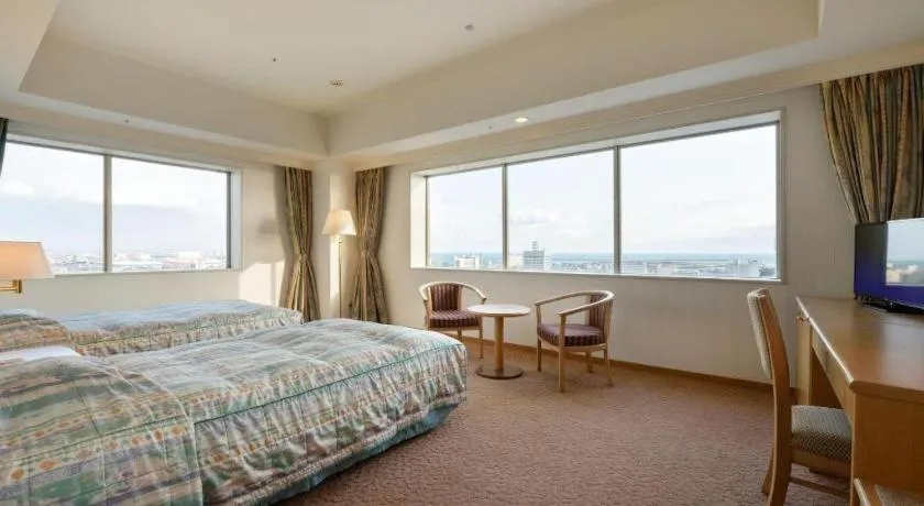 Bed in Grand Hotel New Oji