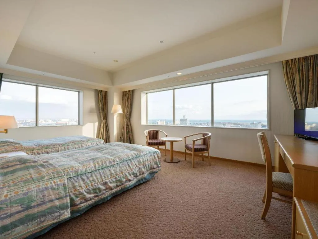 Bed in Grand Hotel New Oji