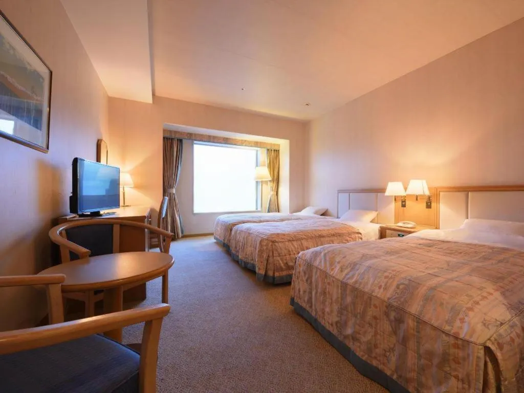 Bed in Grand Hotel New Oji