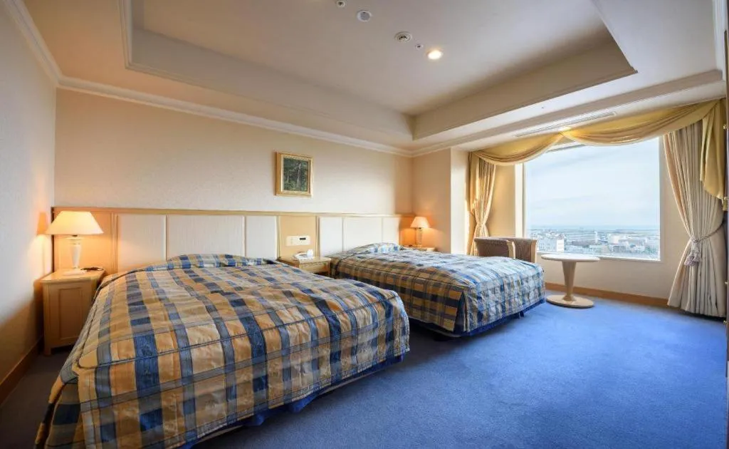 Bed in Grand Hotel New Oji