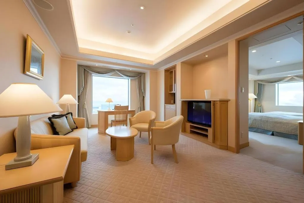 Bed in Grand Hotel New Oji