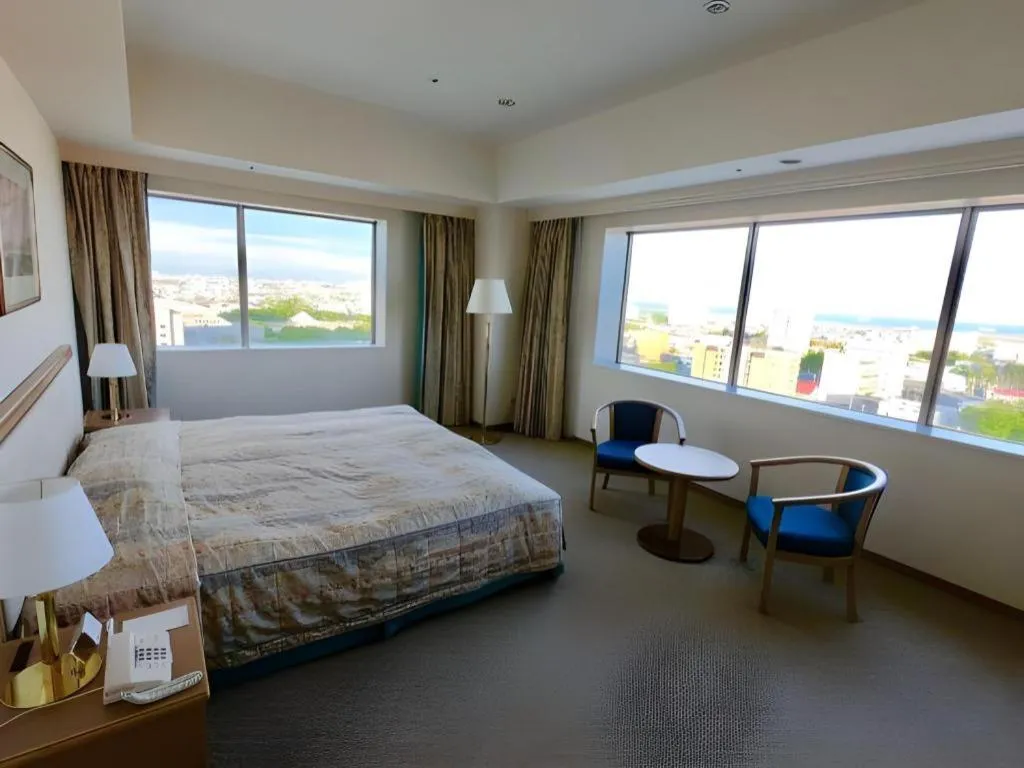 Bed in Grand Hotel New Oji
