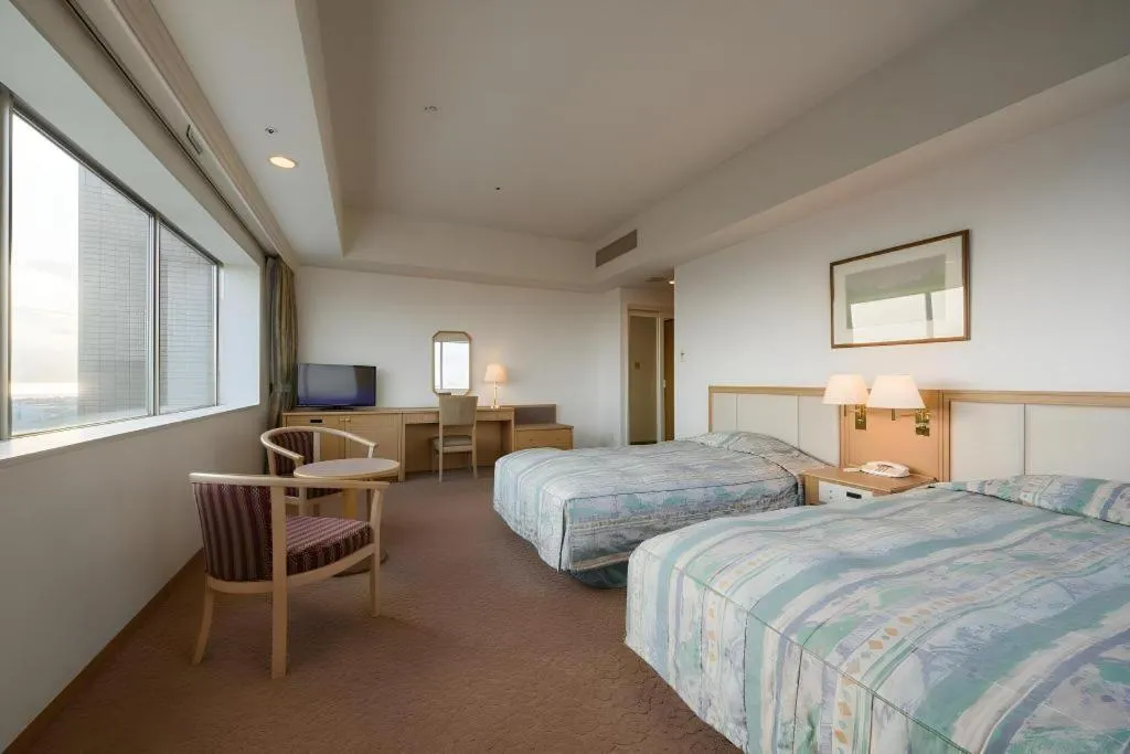 Bed in Grand Hotel New Oji