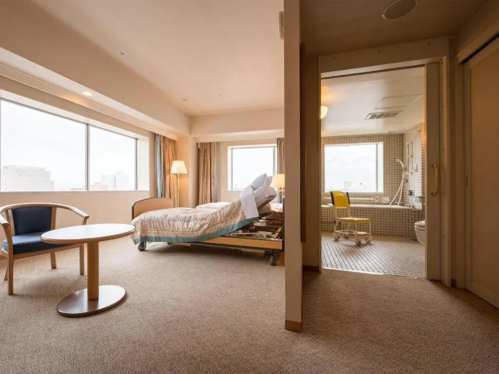 Bed in Grand Hotel New Oji