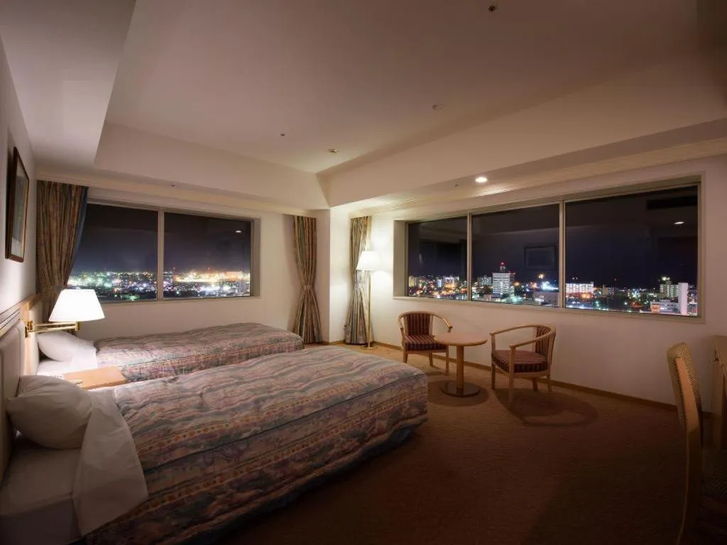Bed in Grand Hotel New Oji